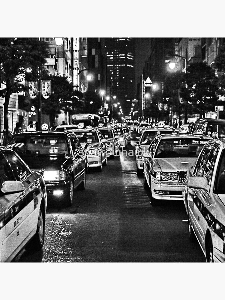 Tokyo Taxis by sparrowhawk