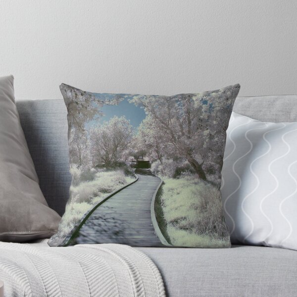 Item preview, Winding path in false-colour IR designed and sold by Trent Wallis.