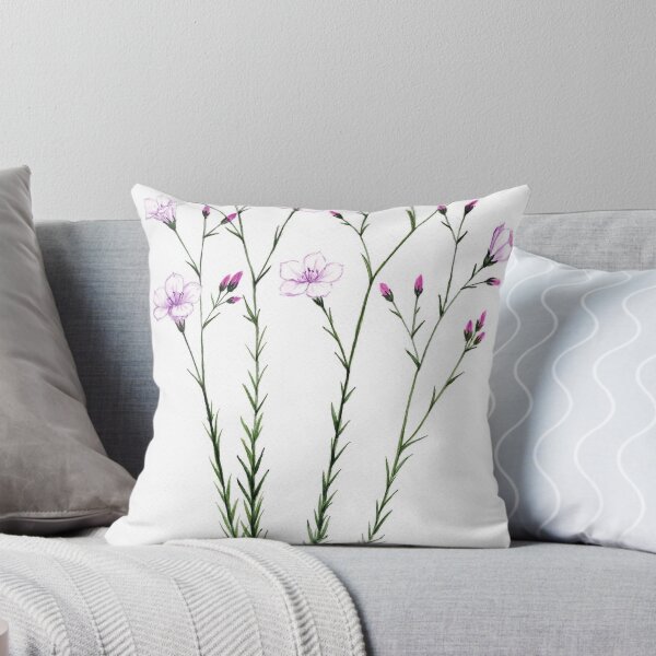Item preview, Narrow-leaved Flax - Linum tenuifolium designed and sold by Sue Abonyi.