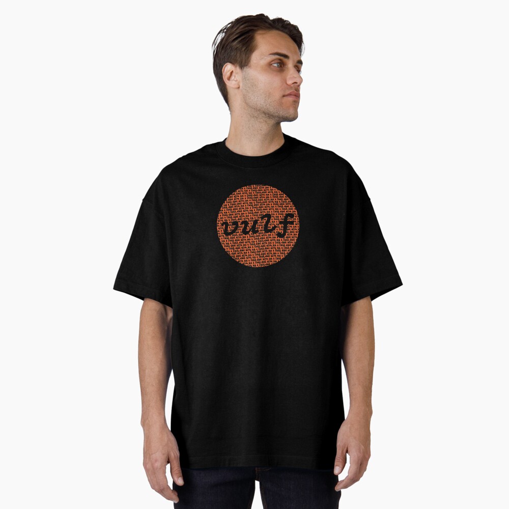 Vulfpeck Shirt Vulf Circle Orange Print