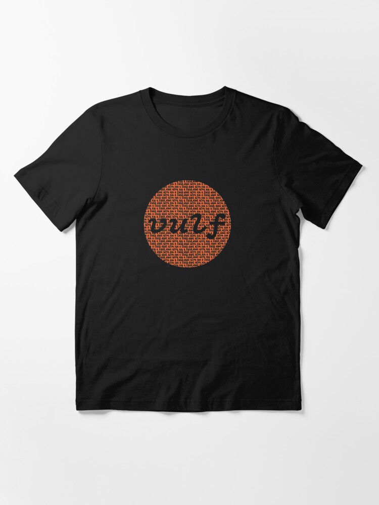 Vulfpeck Shirt Vulf Circle Orange Print
