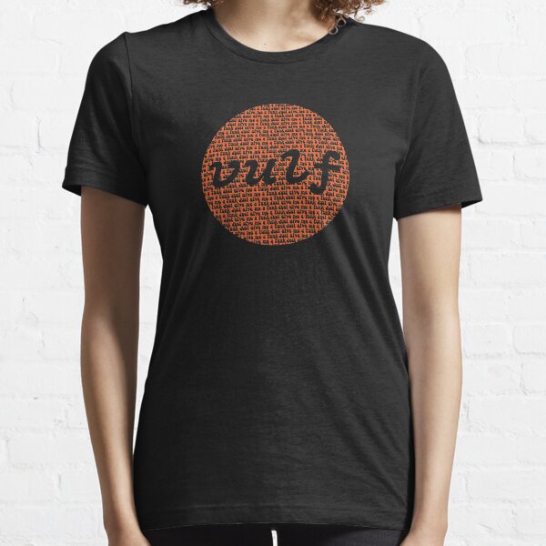Vulfpeck Shirt Vulf Circle Orange Print Essential T-Shirt