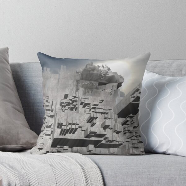 Access to Block K Throw Pillow