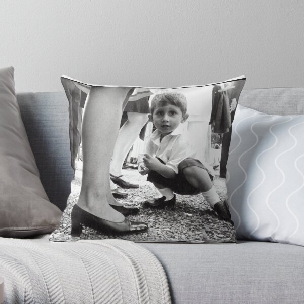 the hidden guest Throw Pillow
