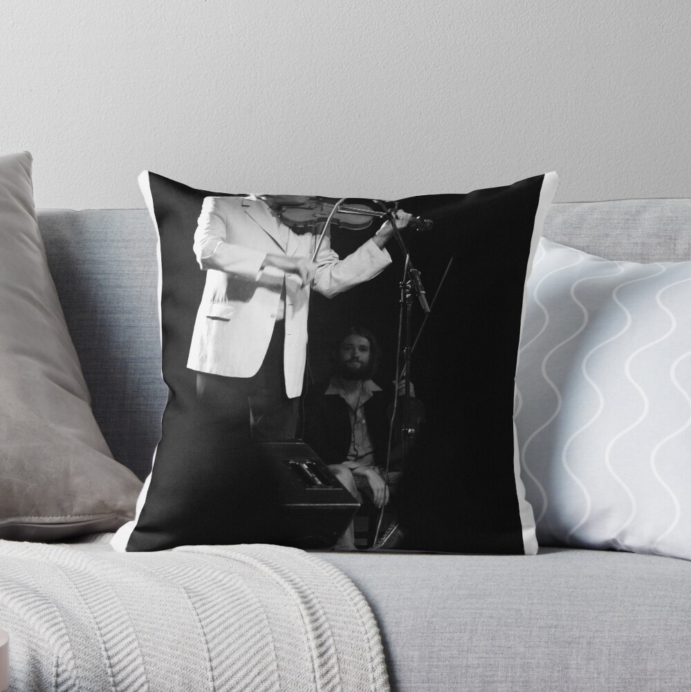 master in front Throw Pillow