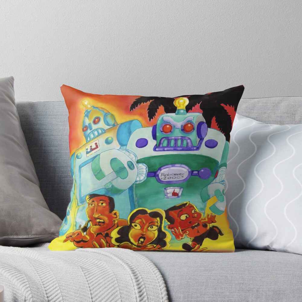 Item preview, Throw Pillow designed and sold by jeromatic.