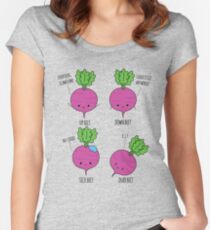 Beet Puns Women's Fitted Scoop T-Shirt