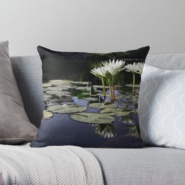 Lilypond Throw Pillow