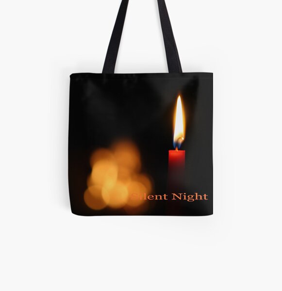 Silent Night All Over Print Tote Bag