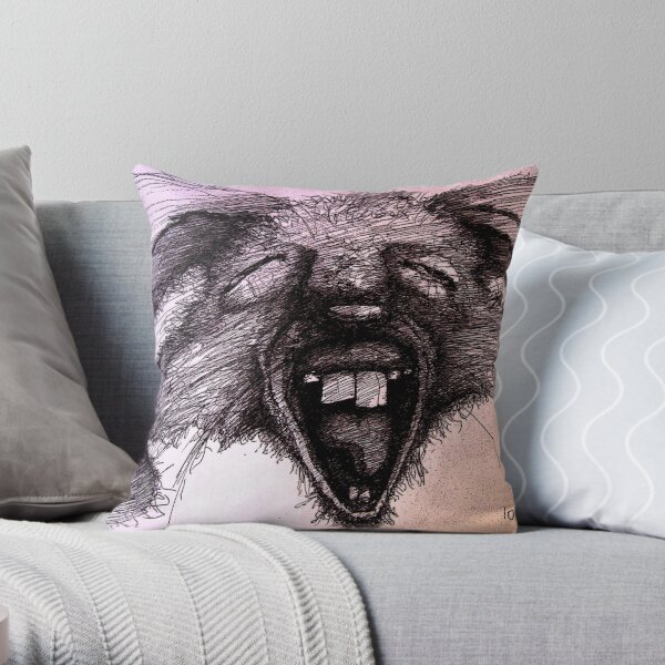 rabbit Throw Pillow