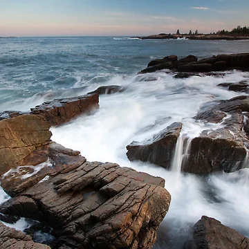 Artwork thumbnail, Pinkham Bay Rocks by Patrick Downey