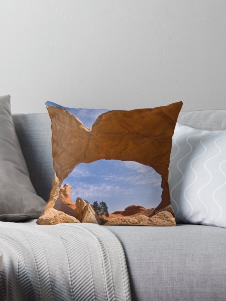 Broken Arch Throw Pillow