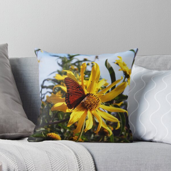 Item preview, Gulf Fritillary on Sunflower designed and sold by Brenda Loveless.