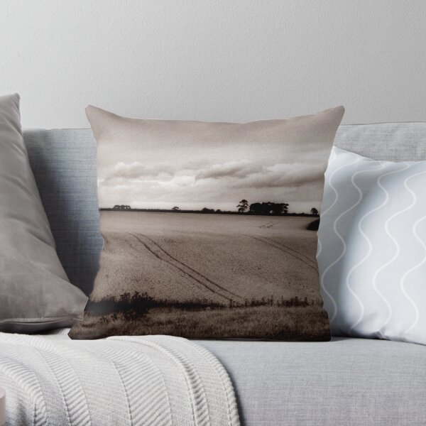 Ripening harvest Throw Pillow