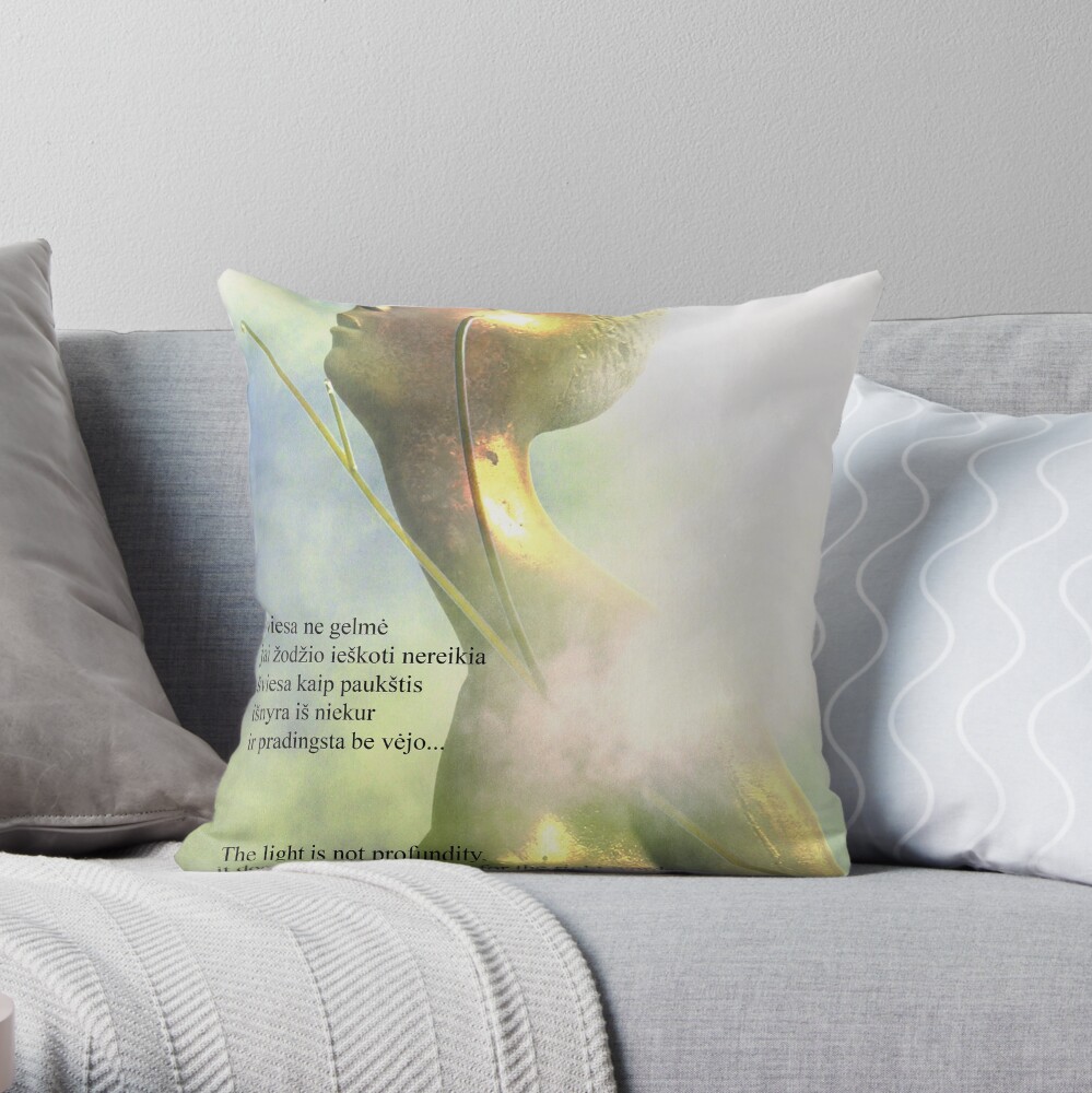 The Light Throw Pillow