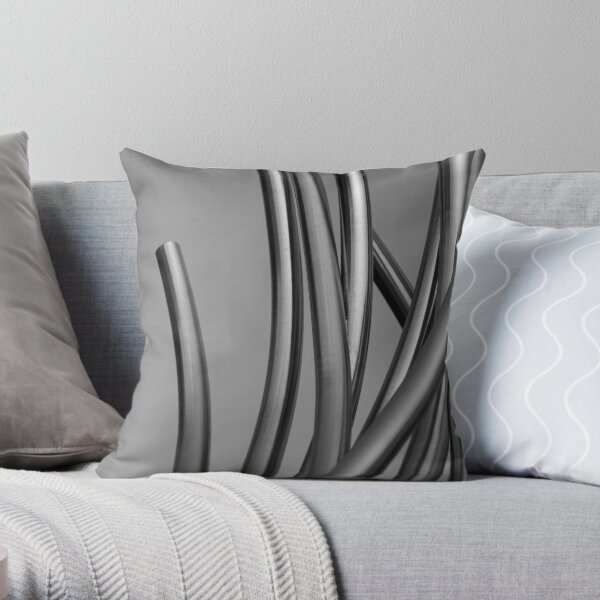 Stainless Throw Pillow