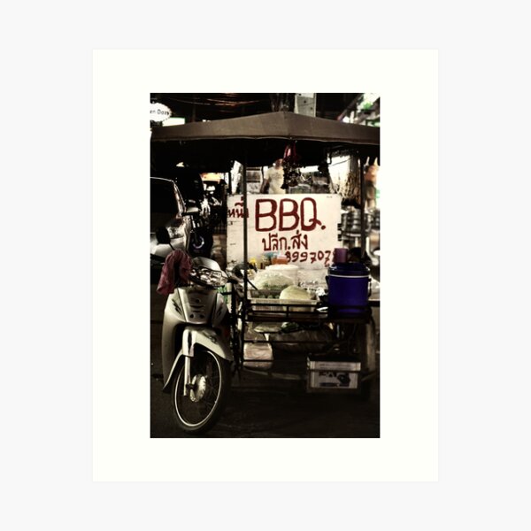 BBQ - Thai Style Art Print