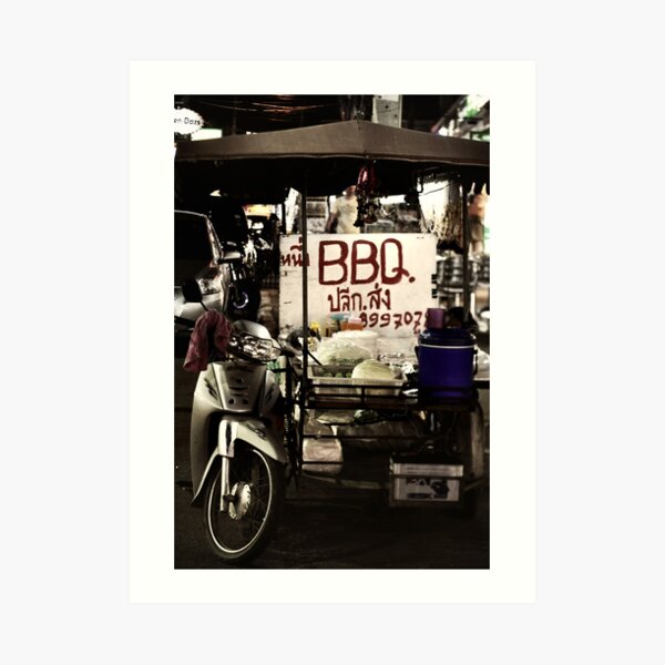 BBQ - Thai Style Art Print