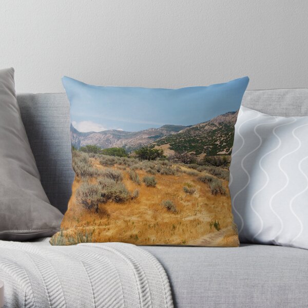 High Summer in Ogden Throw Pillow