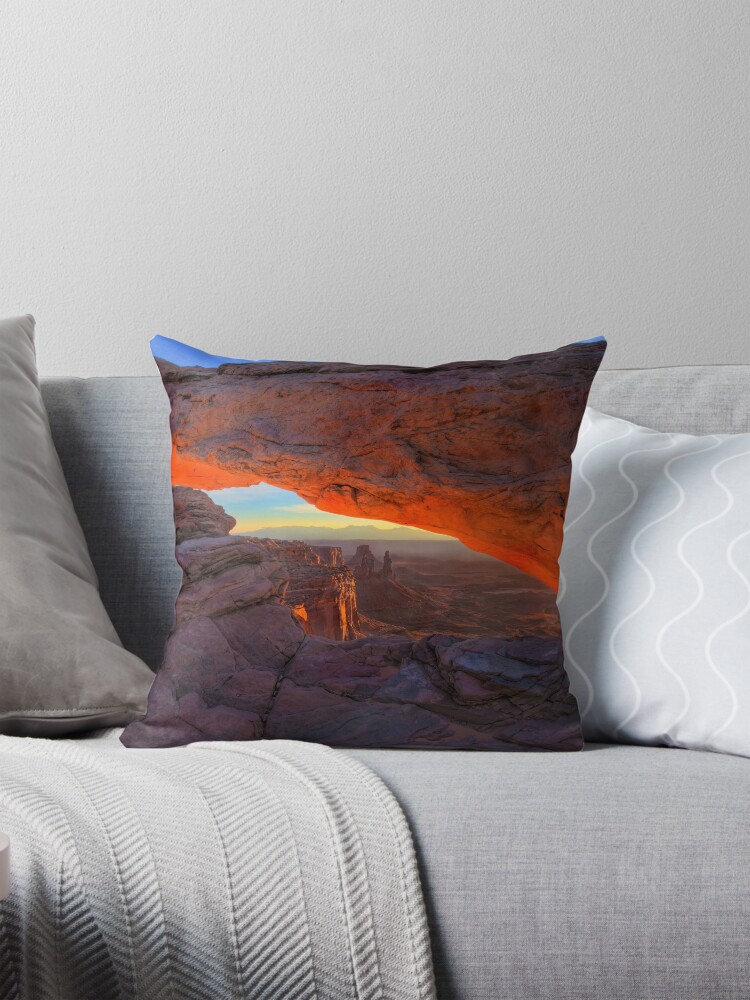 Thumbnail 1 of 4, Pillow, Dawns Early Light designed and sold by DawsonImages.