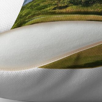Alternate view of Miami Winter Throw Pillow