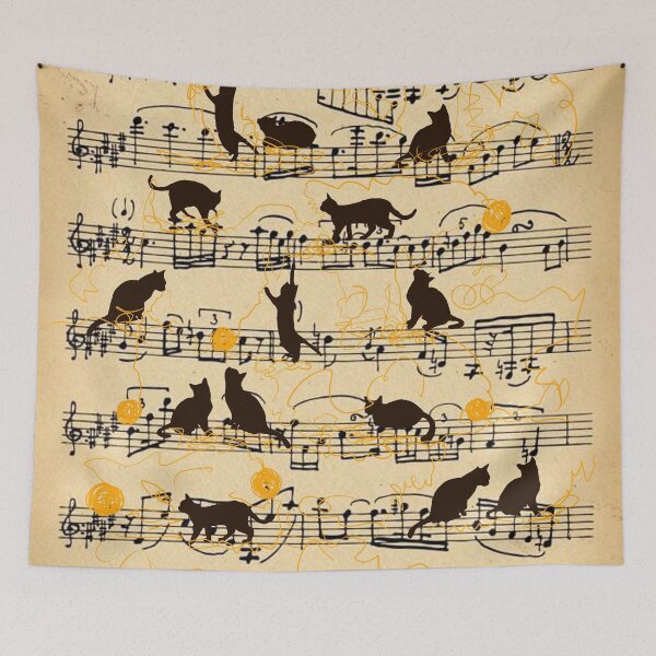 Item preview, musical kittens  designed and sold by FVO-italydesign.