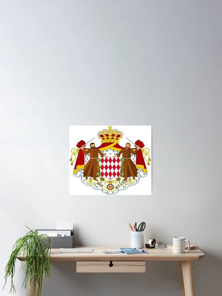 Thumbnail 2 of 3, Poster, Monaco designed and sold by solostsofaded.