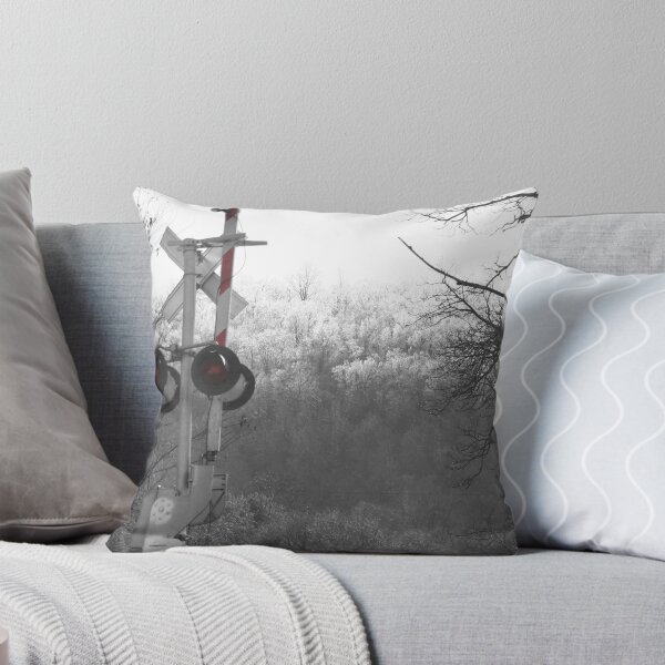 Item preview, Rail road tracks in winter designed and sold by Irene Kenyon.