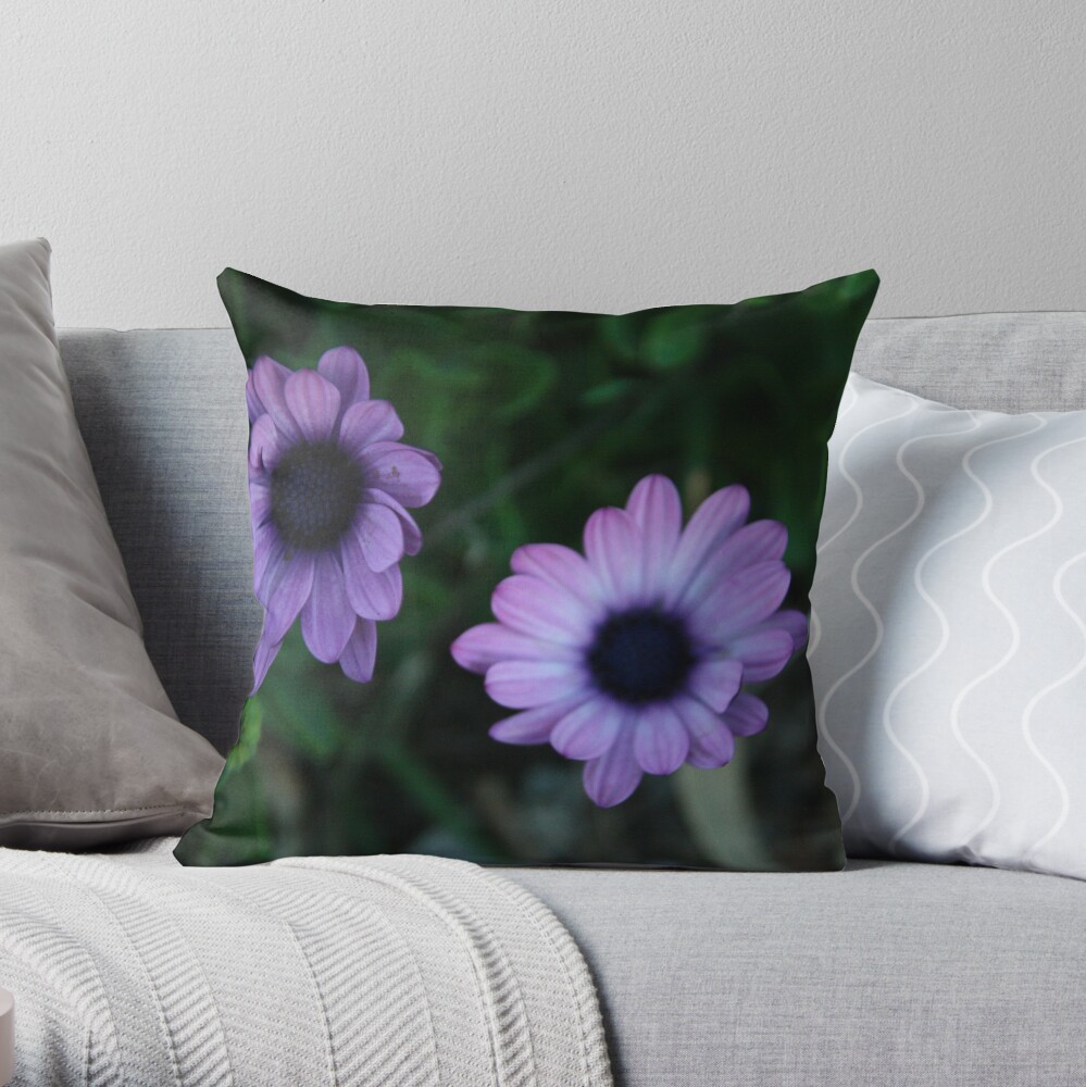 The Flowers Throw Pillow