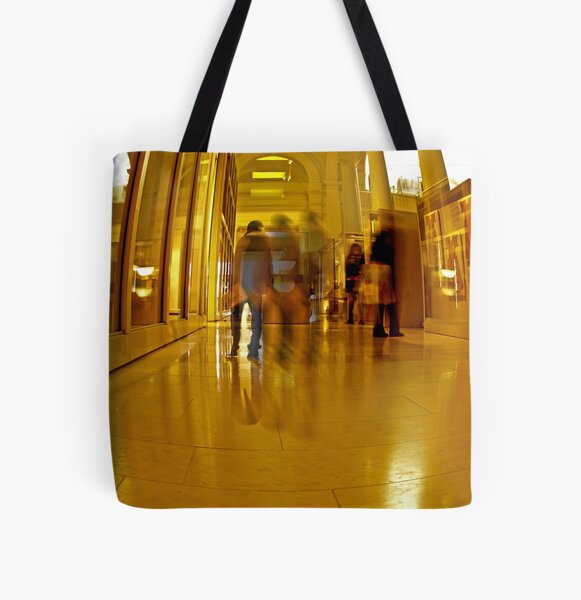 V&A (Victoria & Albert) Museum Leicester Wallpaper by William Morris  Organic Cotton Canvas Tote Bag