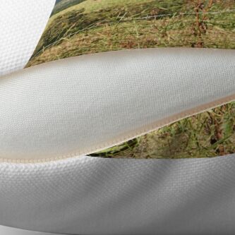 Alternate view of The Fence Throw Pillow