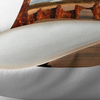 Alternate view of Goal Throw Pillow