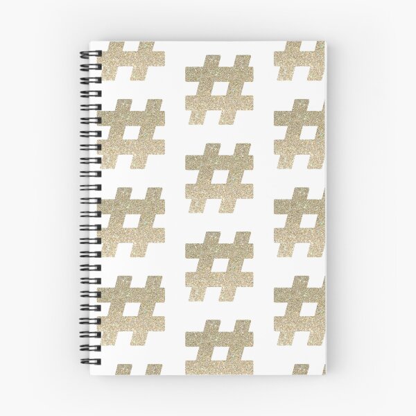 Item preview, Gold Hashtag # designed and sold by Rachel Additon.