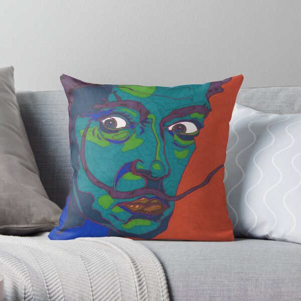 Salvador Dali Throw Pillow