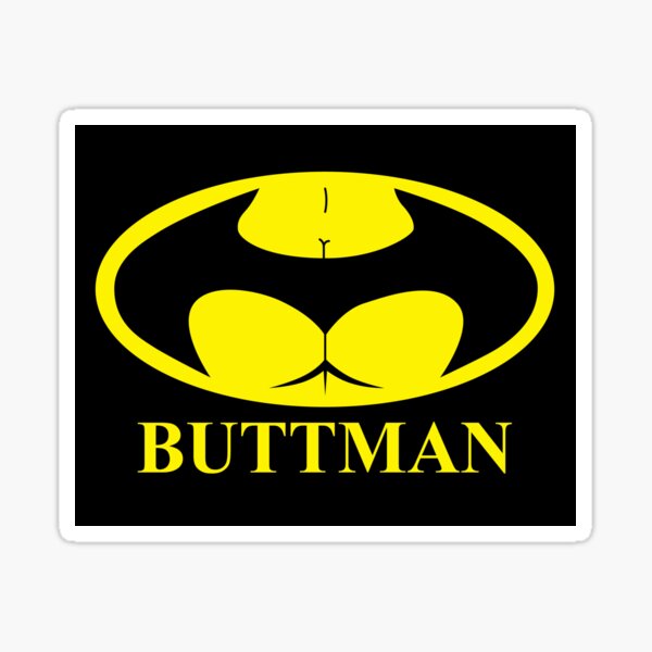 Buttman Pegatina