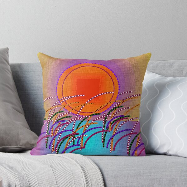 Artikelvorschau, Color Landscape Sunrise entworfen und verkauft von DeborahDillehayArt.