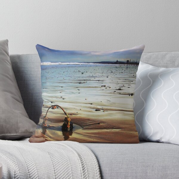Seaton Sands Throw Pillow
