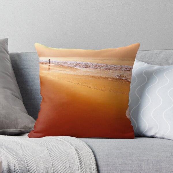 Browny Morning Throw Pillow