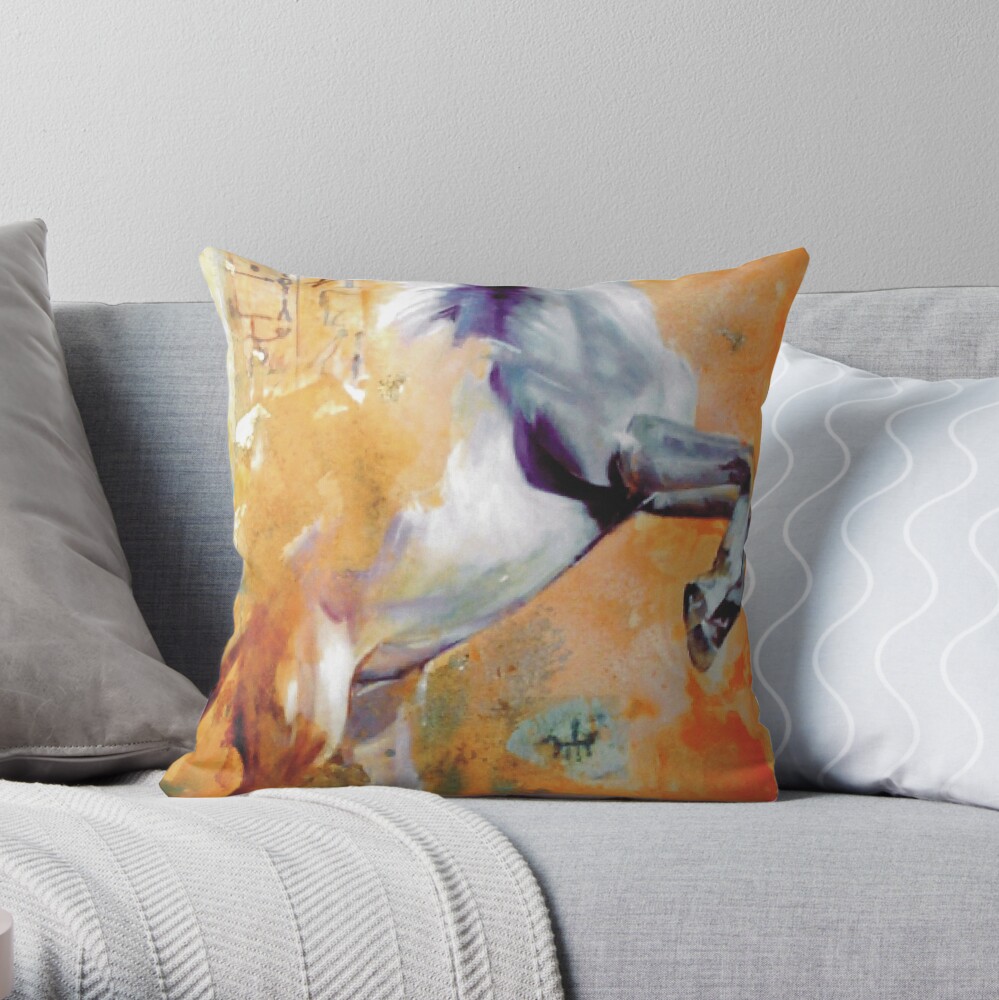 Sanscrit Throw Pillow