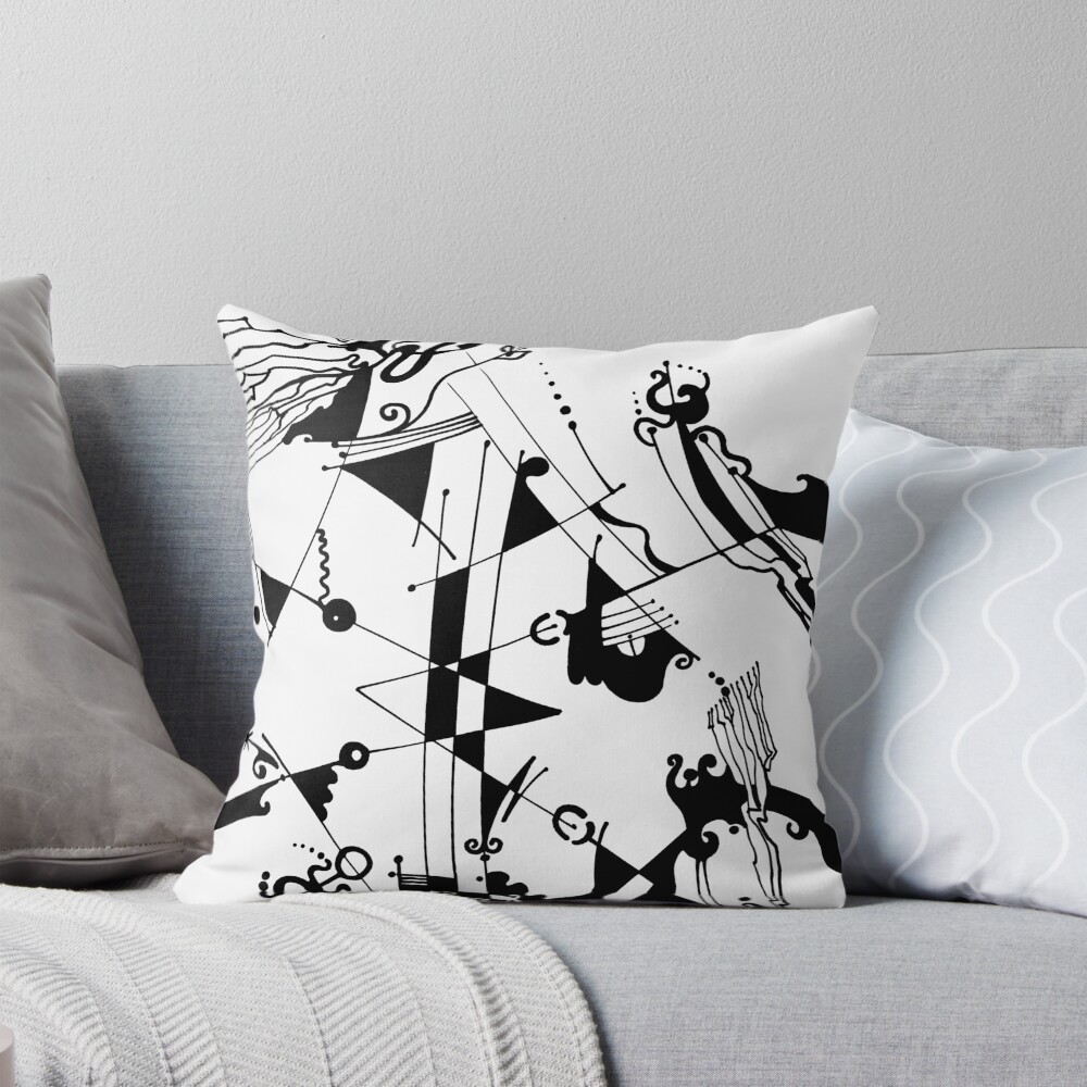 Item preview, Throw Pillow designed and sold by Lyuda.