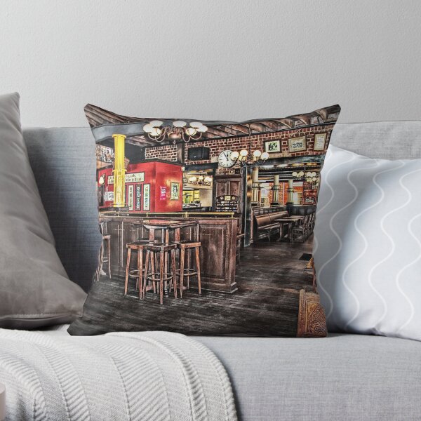 Belgian Beer Cafe Adelaide Throw Pillow