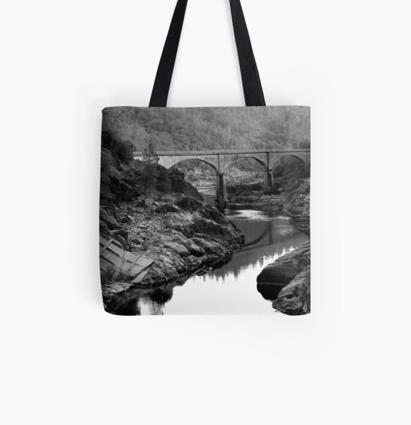 American Bridge All Over Print Tote Bag