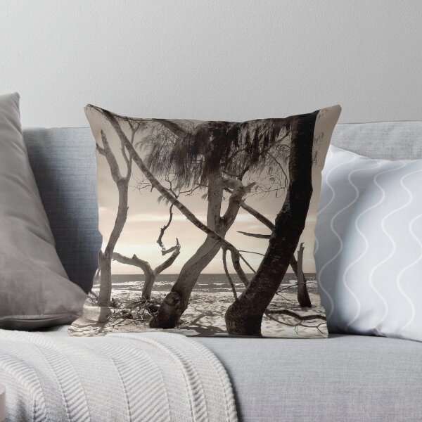 Naiads Throw Pillow