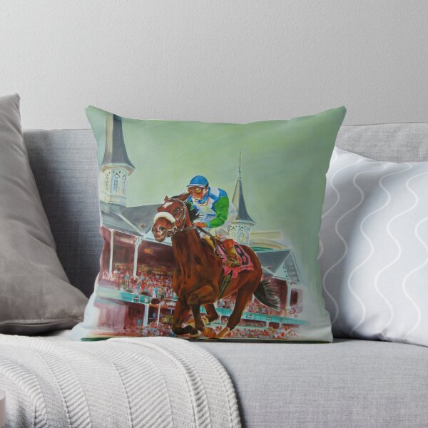 Race of A Lifetime Throw Pillow