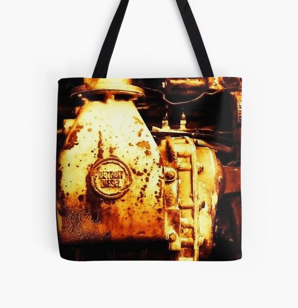 Detroit Diesel All Over Print Tote Bag