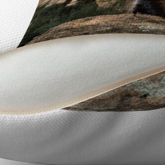 Alternate view of The Explorer. Throw Pillow