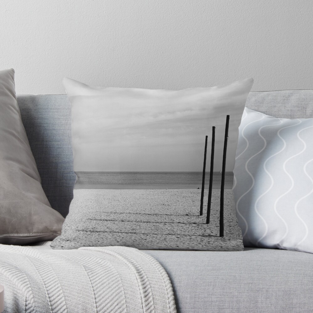 Three Almost Right Angles Throw Pillow
