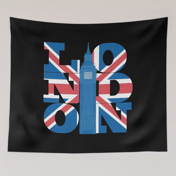 Item preview, Big Ben Clock Tower London England Flag Gift designed and sold by MintedFresh.