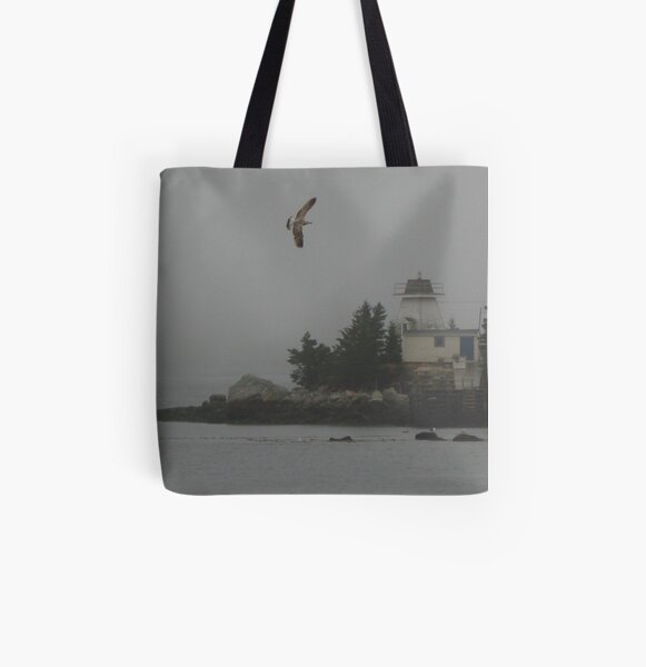 Welcome Home - In Memory of the Crew of the Bonnie Lou II All Over Print Tote Bag