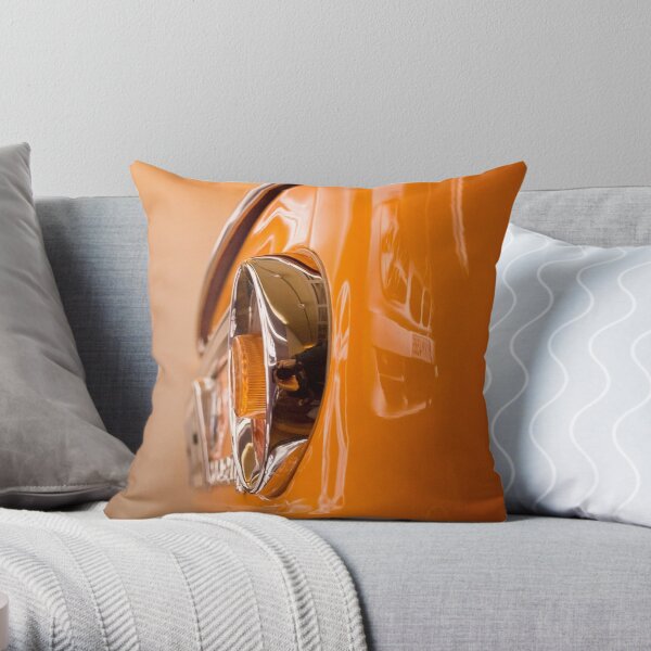 orange glow I Throw Pillow